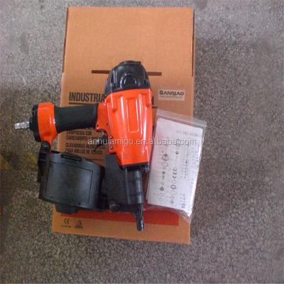 China Crating Gas Nail Gun Coil Nailer For Wire Pallet Wood Nails for sale