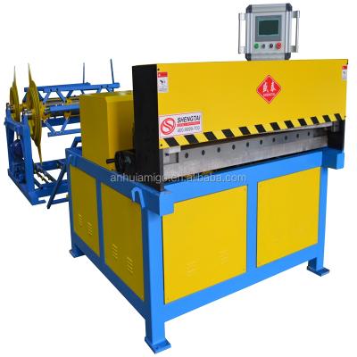 China Energy Supply Pipe HVAC Duct Forming Machine Automatic Line 2 Duct Ventilation Forming Machine for sale