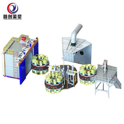 China HDPE Circular Oven Structure Water Tank Making Machine Energy Saving for sale