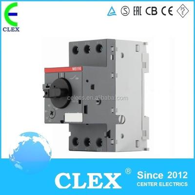 China & 85%Silver; MS116 0.1~0.16A MS116 MS116 Magnetic Ajustable Copper Manual Motor Starter for sale