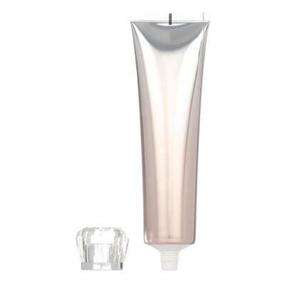 China Luxury Color 10ml 20ml 25ml 30ml Cosmetics Gradient Gradient Color Cosmetics Packaging Tube Luxury Cosmetic Skin Care Squeeze Shopping Tube for sale
