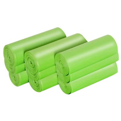 China OK Compost EN13432 Disposable Biodegradable Waste Bags 100% Compostable PLA Kitchen Waste Bags On Roll for sale