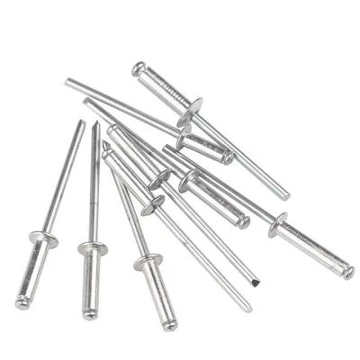 China Stainless Steel Blind Rivet Large Round Head Waterproof Metal Blind Rivets For Covering Boards for sale