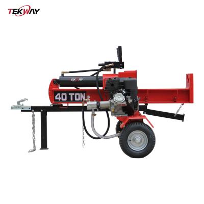 China motor de madeira Honda B&S Kohler Loncin do divisor 40 Ton15Hp do log do cortador da lenha de 600mm à venda