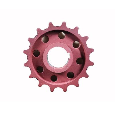 China Construction works Cast iron chain wheel boiler chain and sprocket wheel wholesale for sale