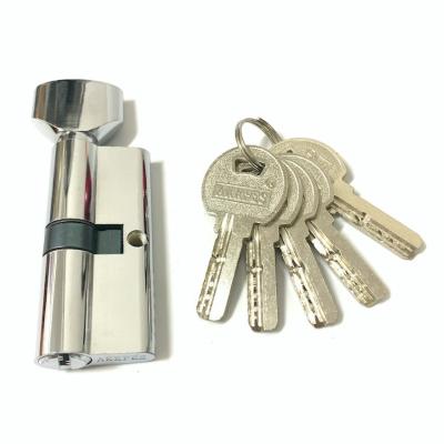 China 70mm Single open Zinc Cylinder Lock for sale