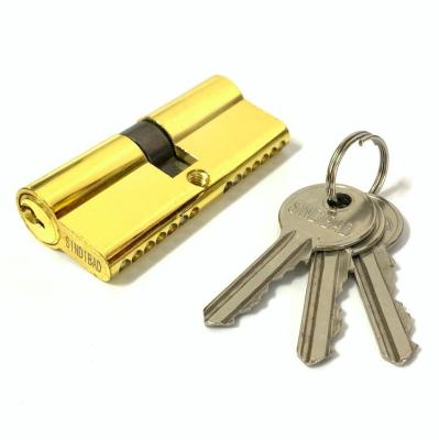 China 70mm Double open Zinc Cylinder Lock for sale