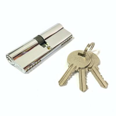 China 90mm Double open Zinc Cylinder Lock for sale