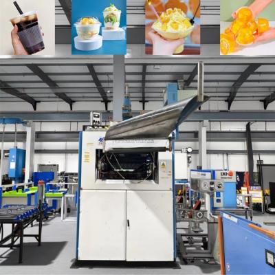 China Fully automatic disposable plates and cups making machine for sale