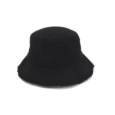 China Wholesale Custom Character Fisherman Bucket Hats Cotton Fishing Bucket Hat With Custom Logo for sale