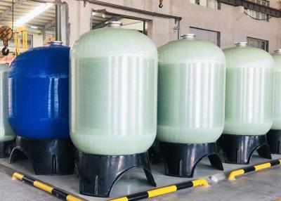 China 1000L Capacity Fiberglass FRP Storage Tank UV Resistance Above Ground Installation for sale