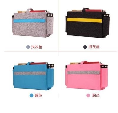 China Sustainable College Dorm Storage Boxes Felt Multifunctional Storage Box Storage Bags for sale