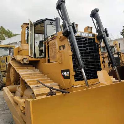 China Construction works Used construction machine bulldozer CAT D7H for sale