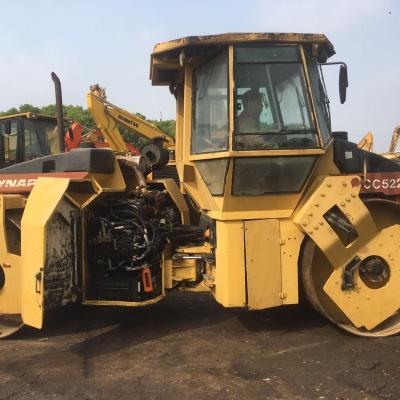 China Hotels Used Dounbe-drum Road Roller Dynapac CC522 Vibratory Compactor, Used Tandem Vibratory Roller for sale