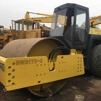China Hotels Used Road Roller Bomag Bw217D-2 Vibratory Roller Bomag BW217 for sale