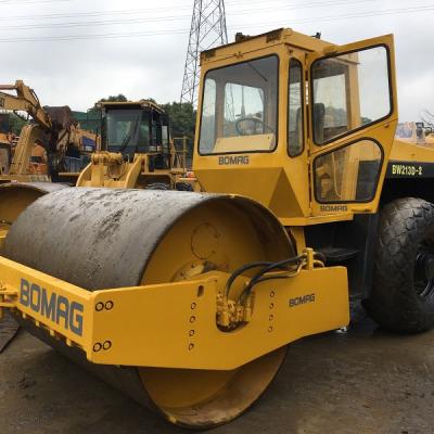 China Construction works BOMRG BW213D construction machine used road roller for sale