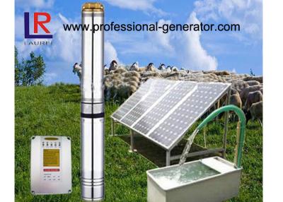 Cina 3 pollici di sistema agricolo solare della pompa idraulica con il pannello solare/regolatore in vendita