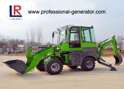 China Carregador Multifunction verde do Backhoe de 1600kg 2700mm à venda