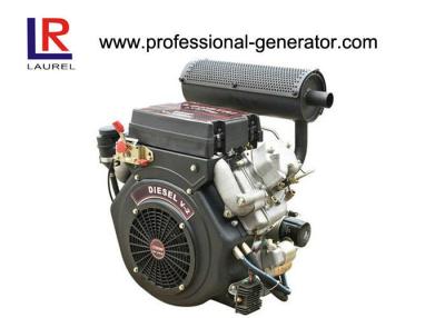 China Motores diesel refrigerados a ar industriais 20HP de acionador de partida elétrico com curso 4 à venda