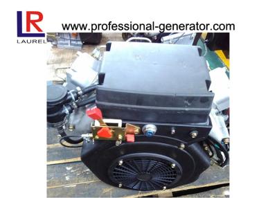 China Motor diesel do cilindro pequeno elétrico do gêmeo 22HP do começo com curso 4 à venda