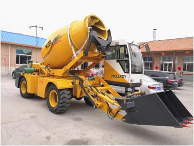 China 4WD tipo caminhão móvel do misturador concreto da rotação 5050L de 270° à venda
