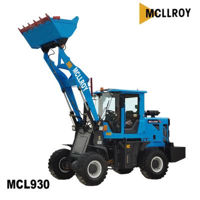 China O MINI CARREGADOR MCL930 ZL930 da RODA DESPEJA MÁQUINAS da CONSTRUÇÃO do PODER 42KW do AFASTAMENTO 3.2M RATE MINI à venda
