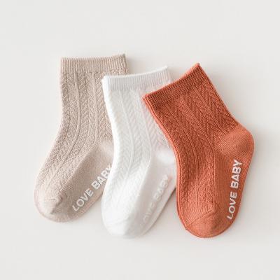 China 3pcs Racing Anti Slip Cotton Floor Socks Baby Boy Socks 0-1T/1-3T/3-5T for sale