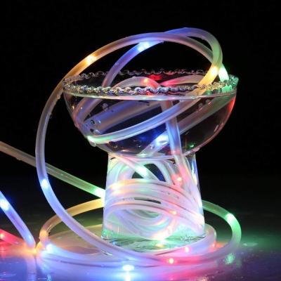 China Party Factory Price 50LED Battery 3AA Battery 1M 2M 3M 5M PVC Multi Colored Outdoor Indoor Multi Colored String Night Holiday Light for sale