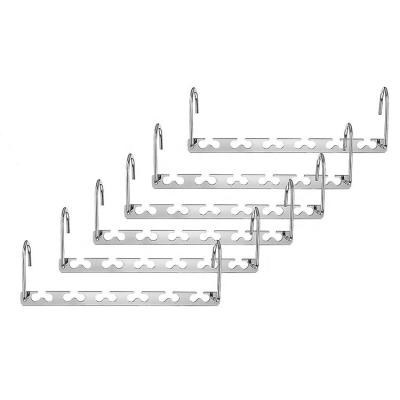 China Cascade. Wholesale Customizable Wonder Metal Folding Color Space Saving Magic Hanger for sale