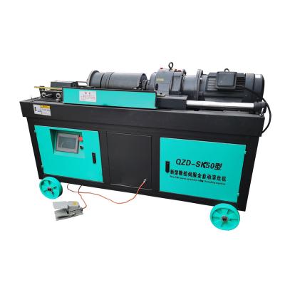 China Construction Automatic Rebar QZD-SK50/300 Hydraulic Steel Screw Building Wire Rolling Machine for sale