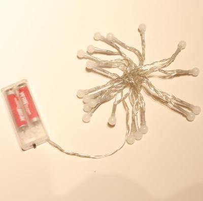 China Fashionable Led Battery Light With Ball Led Party Lights String Bulb for sale