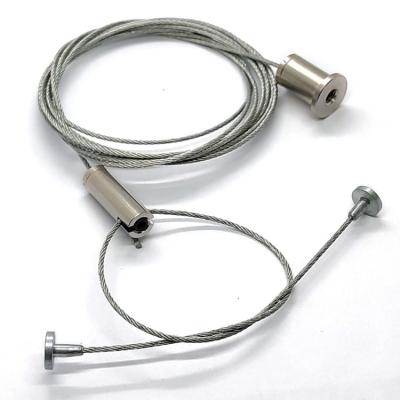 China Light Suspension Kit With Adjust Cable Gripper And Stainless Wire Rope for sale