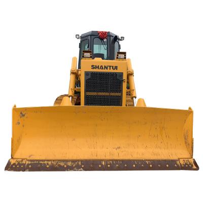 China Construction works used crawler bulldozer china made second hand shantui SD16 diecast model bulldozer with single leg ripper for sale