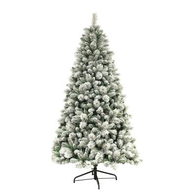 China High End Good Quality Xmas Tree Giant Snowy Pe Pvc Popular Artificial Xmas Top Model New Item 2022 With Multifunctional Color Led Light for sale