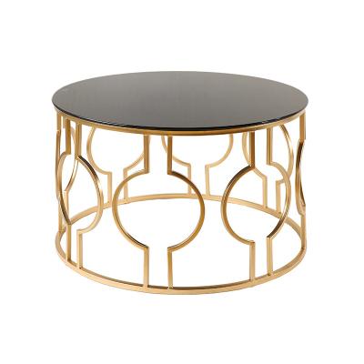 China Simple and Light Luxury Marble Frame Mirror Metal Frame Durable Metal Dining Table Top Coffee Table for sale