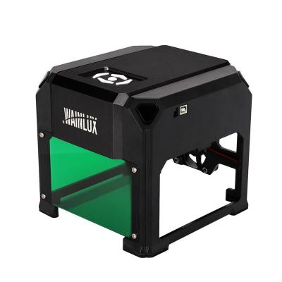 China Laser Engraving Portable 3000MW CNC Laser Engraving Printer Machine, USB Carver 3D DIY Mini High Speed Laser Engraver for sale