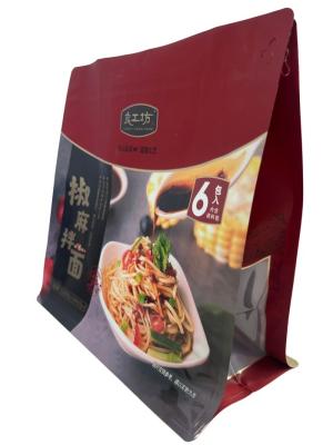 China Customized Printing Flat Bottom Pouch With High Barrier Performance for sale