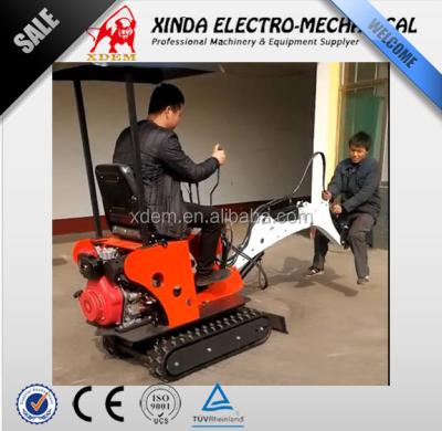 China 0.5 Ton 0.6 Ton Mini Excavator Prices XDEM XD600 Brand New Mini Digger For Sale 0.02m ³ for sale