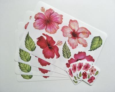 China Viable Wholesale Cheap Place Mat Heat Insulation Safe Material Place Mat for sale