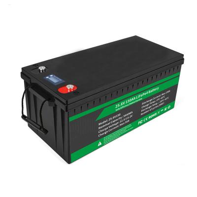 China Electric Power Systems Solar Power System 24v150ah Lithium Battery Cell 100ah Lifepo4 Lithium Battery pack Rechargeable Battery For Home energy storage for sale