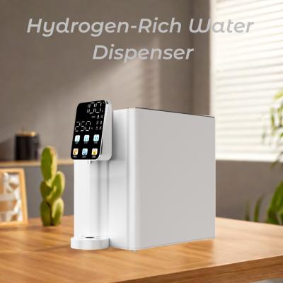 China Desktop Instant Heating Hydrogen Water Dispenser Machine 2000ppb for sale