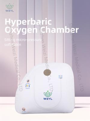 China TPU Soft Hyperbaric Oxygen Chamber Promote Metabolism 1.3ATA 1450mm Height for sale
