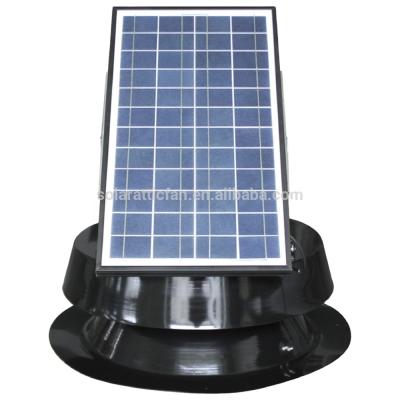 China Outdoor 25w Solar Ventilation Fan With Brushless DC Motor for sale