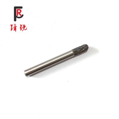 China High Hardness Type C 0820 Tungsten Carbide Rotary Burrs For Deburring Milling Chamfering Metal Tungsten Grinding Head for sale