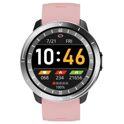 China Simple Touch Screen Ladies Watch Men's Heart Rate Measurement Life Waterproof Smart Men's Ladies Watch for sale