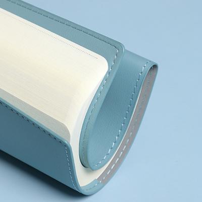 China Eco-friendly denim leather specialty canvas fabric binding PU GuangAo PVC pp fabric paper planners and notebooks for school for sale