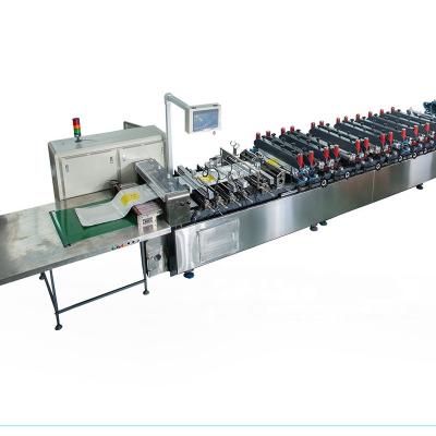 China High Speed Three Side Zipper Rack Hotels Automatic Seal Bag Making Machine for sale