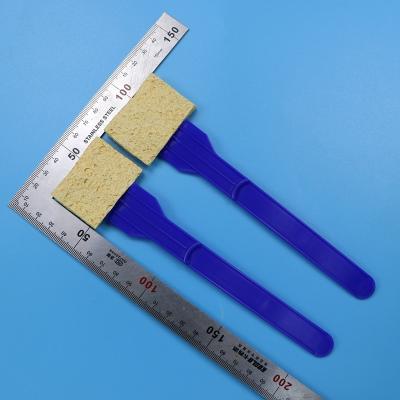 China High Absorbency Environmental Surface Sampling Foam Swabs Cellulose Stick Mounted Sponge Swab for Laboratory for sale