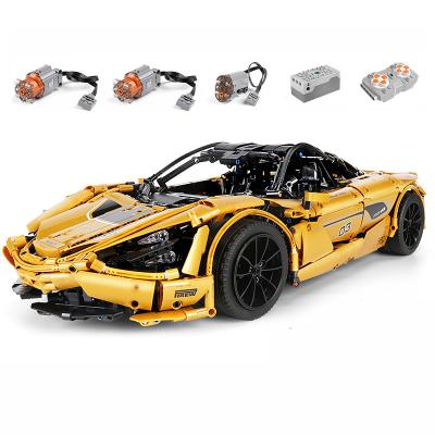 China DIY TOY Wholesale MOC-46762 Super Speed Racing Model P1 Building Blocks Bricks Children Toys Legoed Technic Car Yuxing MOLD KING 13145s for sale