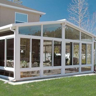 Κίνα Hollow Glass 4 Season Garden Glass House Conservatory Double-hipped Outdoor Green Houses Garden Big Size προς πώληση